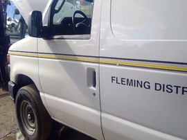 2014 FORD E250 CARGO VAN, WHITE, 5.4L, 2WD, AT.   F25201